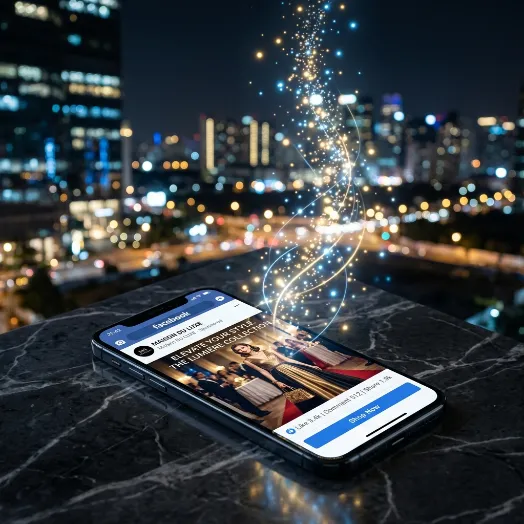 Interfaz de Meta Ads mostrando cómo crear anuncios en Facebook efectivos