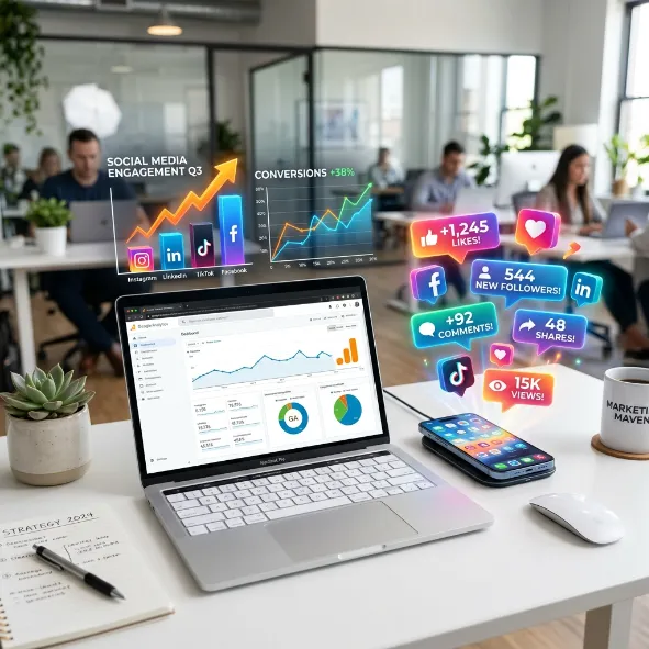 Estrategia de pauta digital Evolve